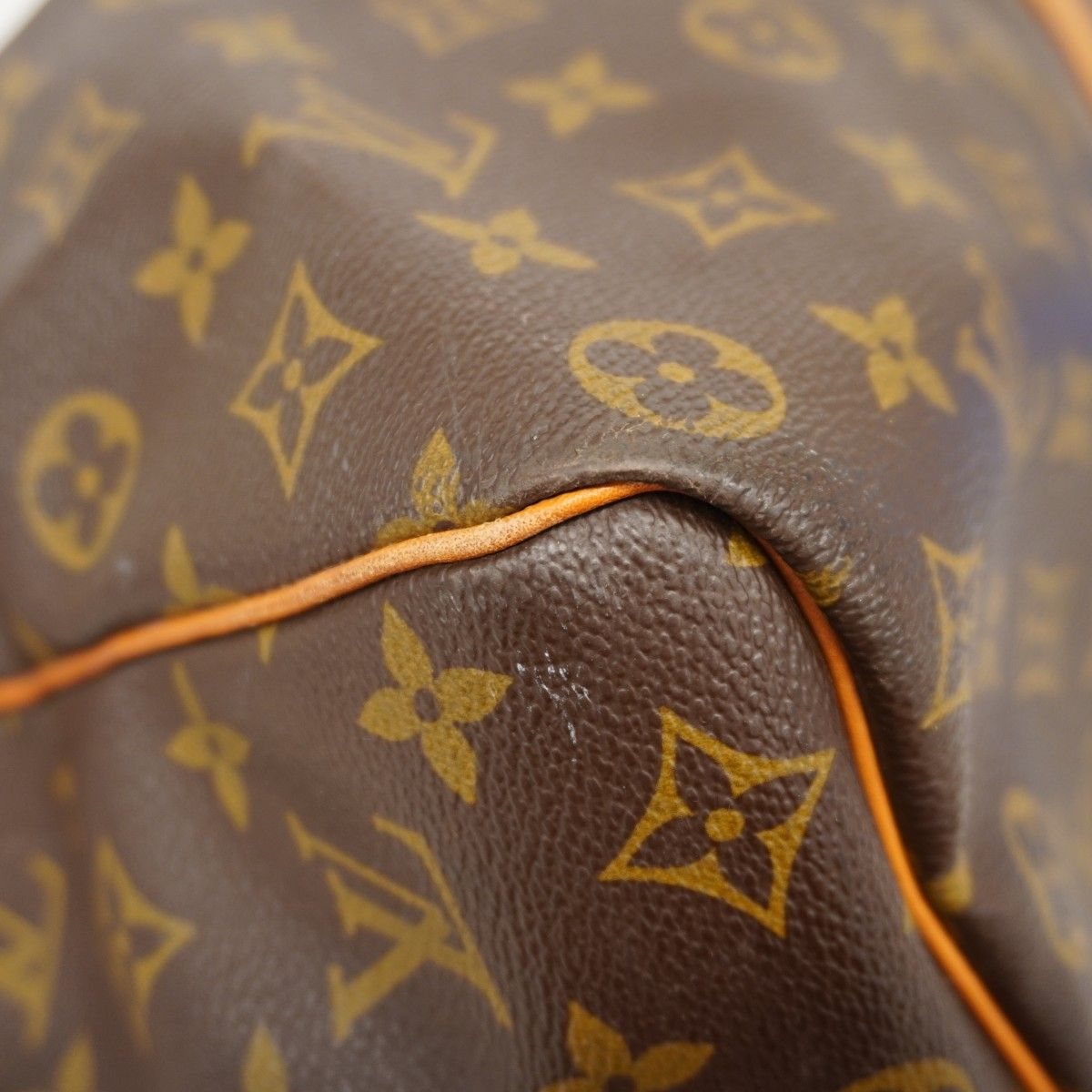 Louis Vuitton Boston Bag Monogram Keepall Bandouliere 50 Brown — view 9