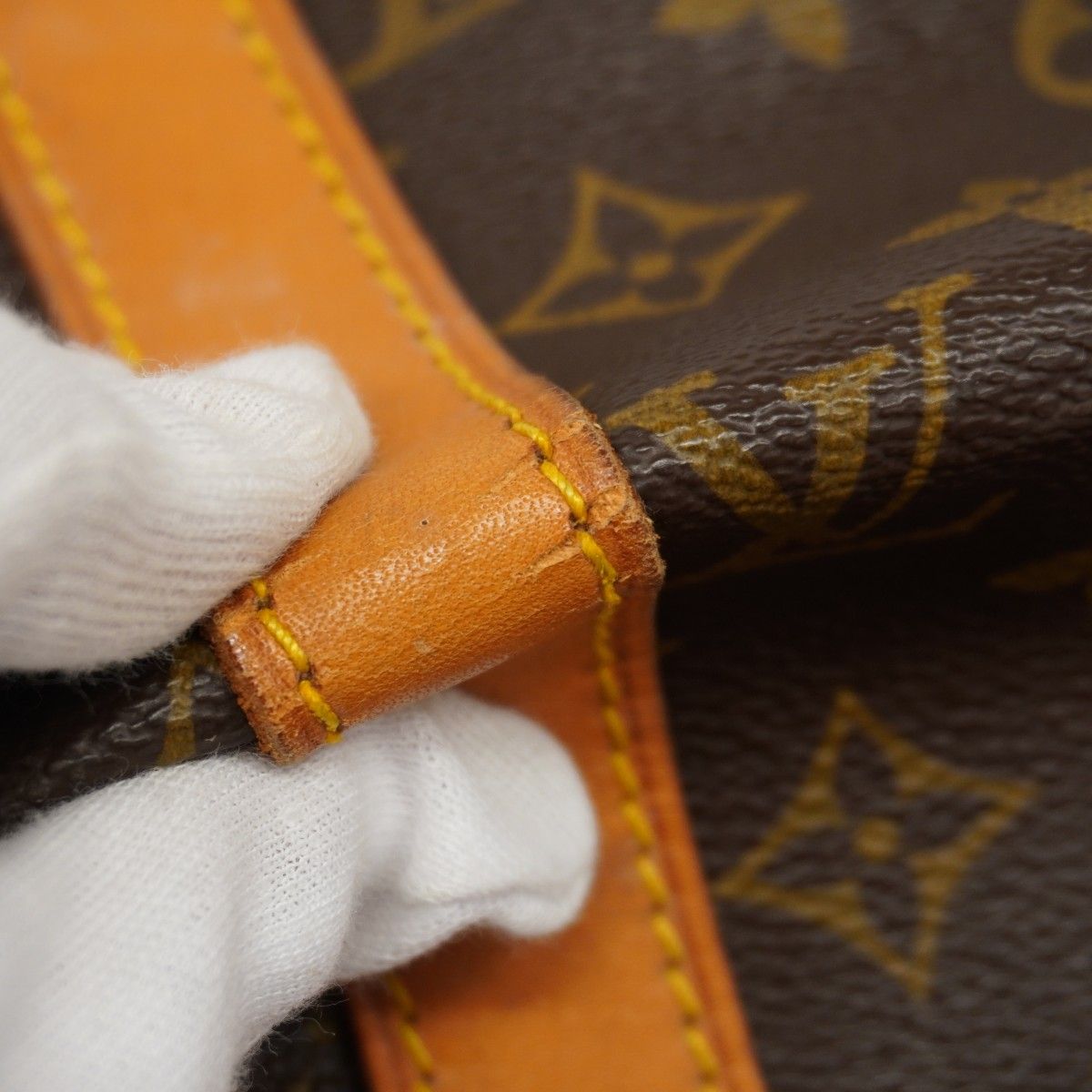 Louis Vuitton Boston Bag Monogram Keepall Bandouliere 50 Brown — view 8