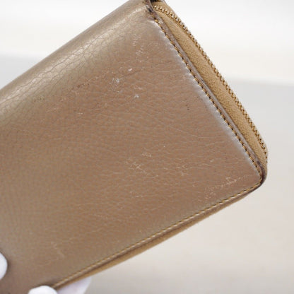 Gucci Wallet Bamb Leather Light Brown Gold — view 8