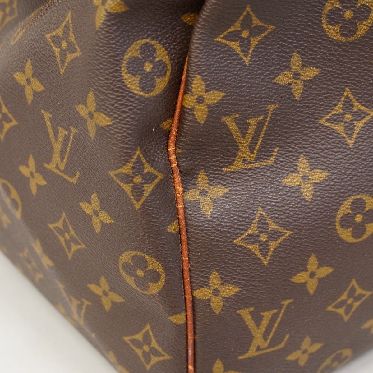 Louis Vuitton Boston Bag Monogram Keepall 50 Brown — view 9