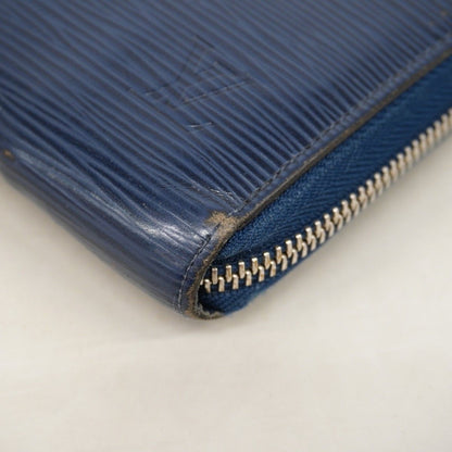 Louis Vuitton Wallet Epi Zippy Andigo Blue — view 6