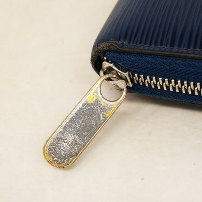 Louis Vuitton Wallet Epi Zippy Andigo Blue — view 7