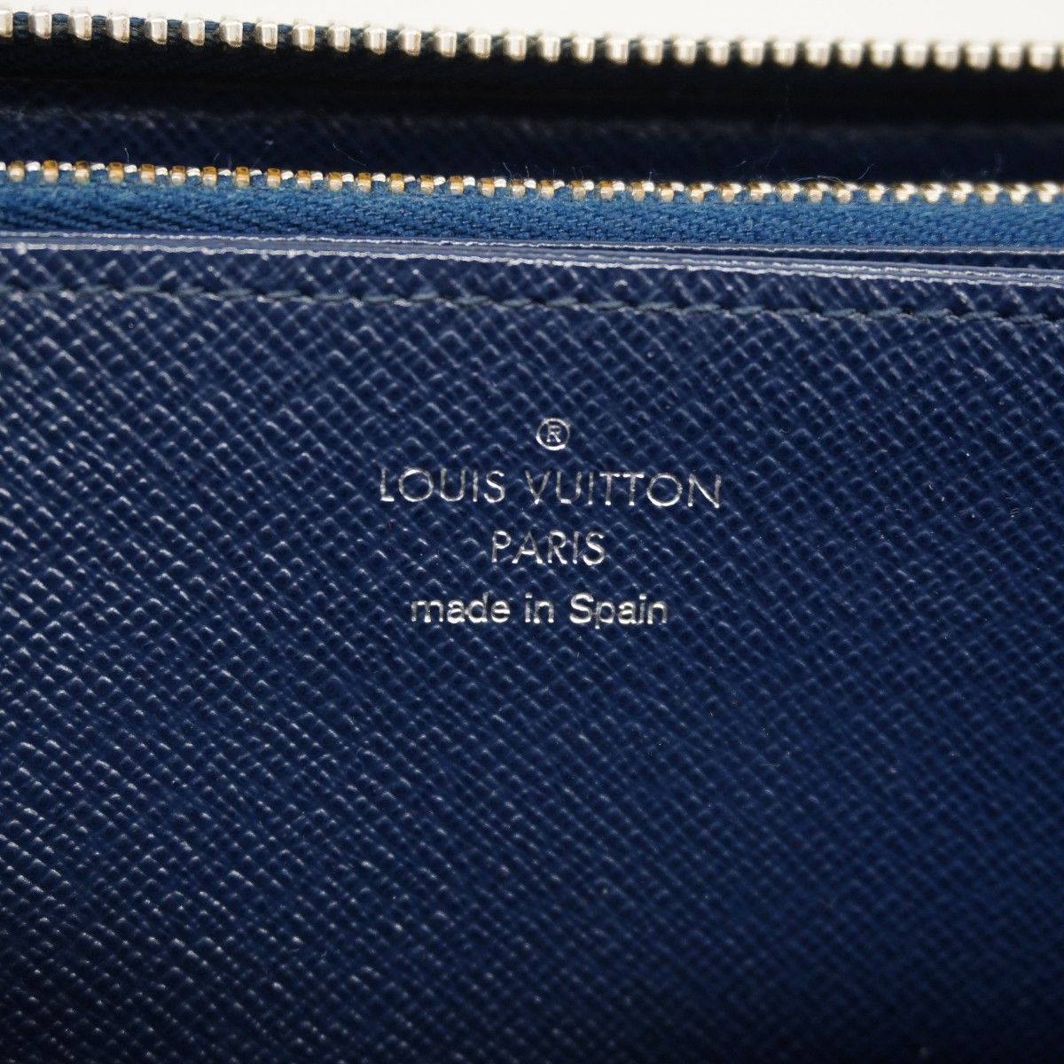 Louis Vuitton Wallet Epi Zippy Andigo Blue — view 4
