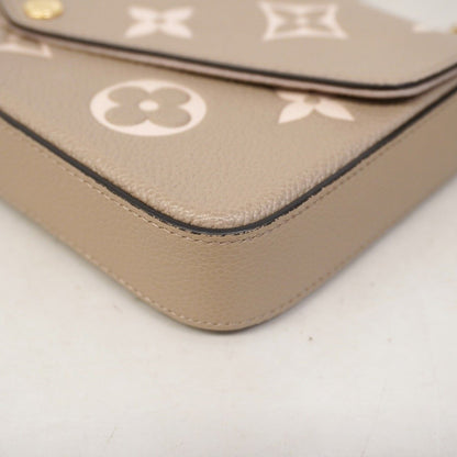Louis Vuitton Shoulder Wallet Monogram Empreinte Bicolor Pochette Felicity — view 6