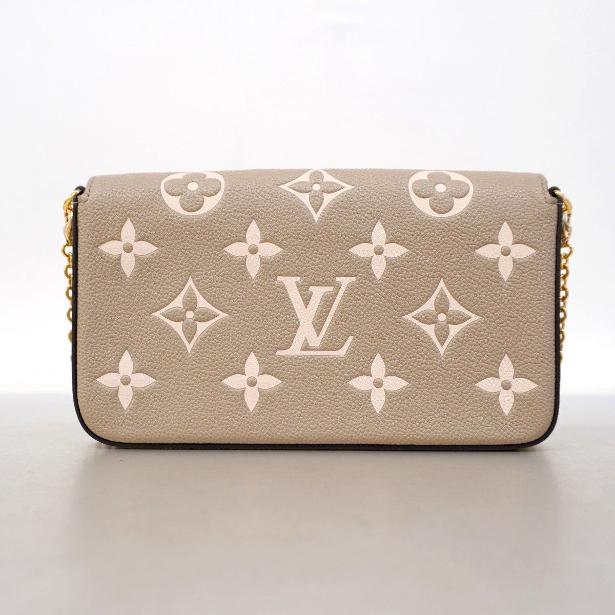 Louis Vuitton Shoulder Wallet Monogram Empreinte Bicolor Pochette Felicity — view 9