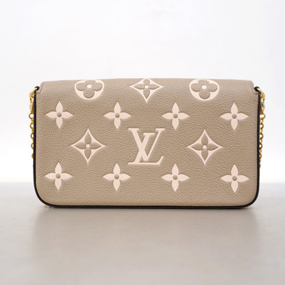 Louis Vuitton Shoulder Wallet Monogram Empreinte Bicolor Pochette Felicity — view 9