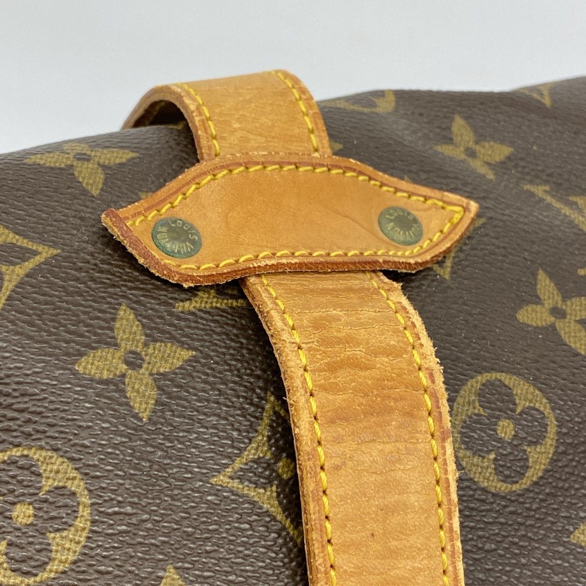 Louis Vuitton Shoulder Bag Monogram Saumur 43 Brown — view 8