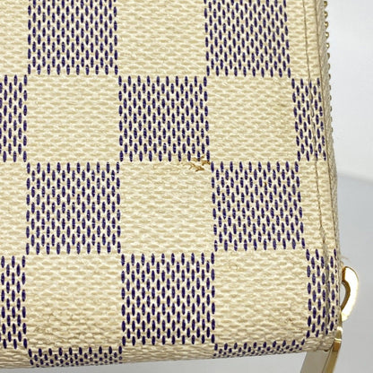 Louis Vuitton Wallet Damier Azur Zippy White — view 8