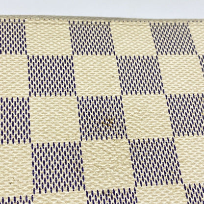 Louis Vuitton Wallet Damier Azur Zippy White — view 9