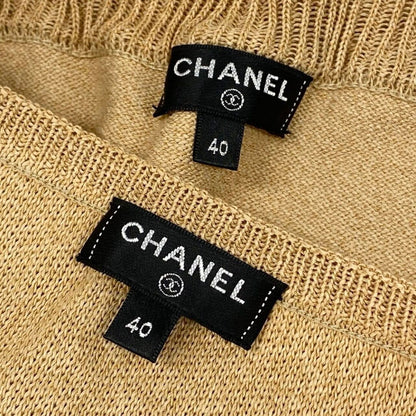 Chanel Runway Beige Rayon Paper Set — view 8