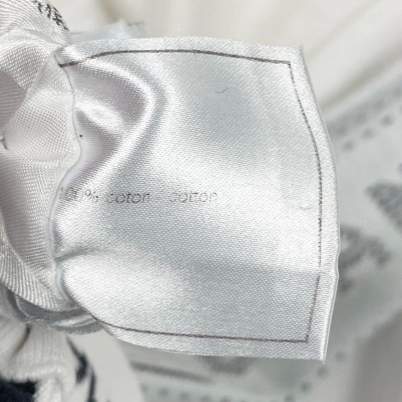 Chanel White Cotton Wide Knit Pants — view 9