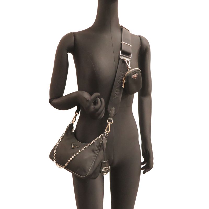Prada Shoulder Bag Black — view 8