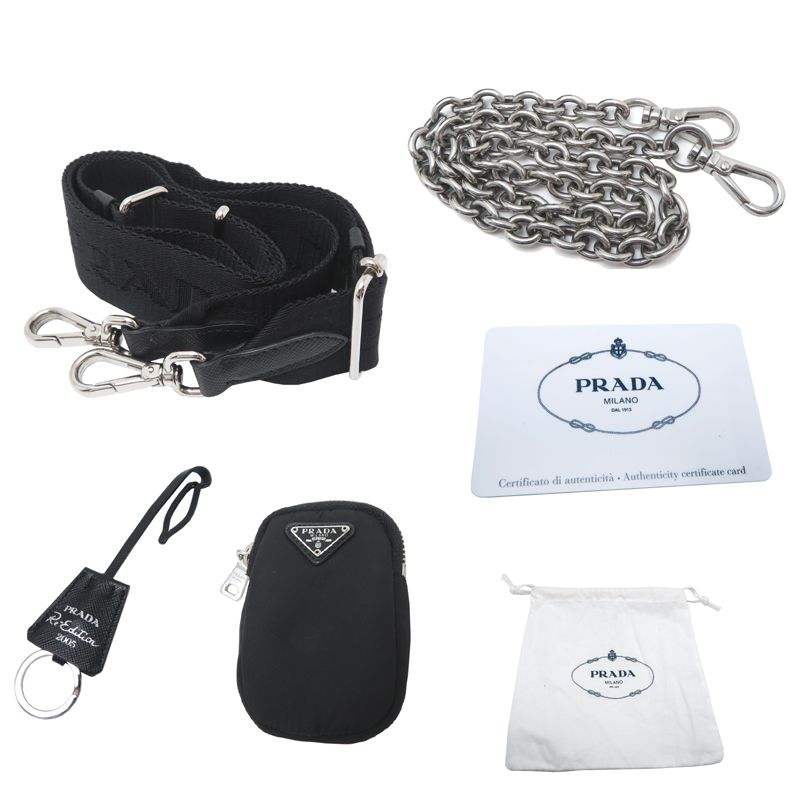 Prada Shoulder Bag Black — view 9