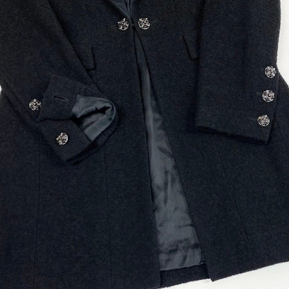 Chanel Black Wool Nylon Jacket — view 6