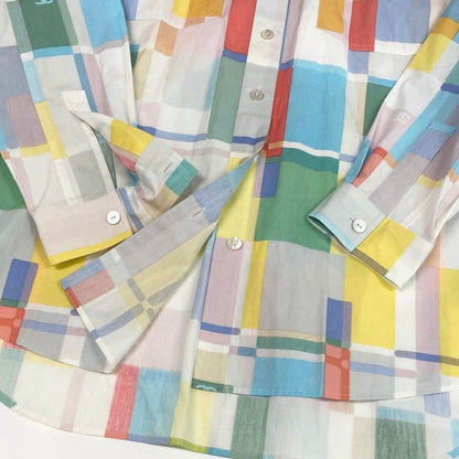 Chanel Shirt Cruise Collection Overshirt Multicolor Cotton Long Sleeve — view 5