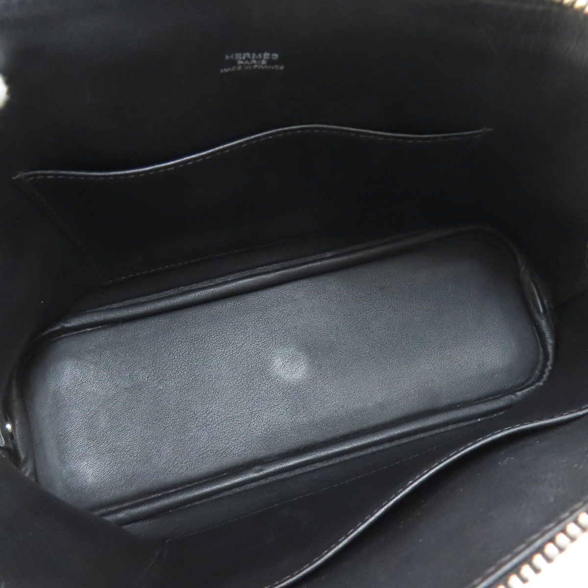 Hermes Bolide Silver Handbag Epsom — view 5