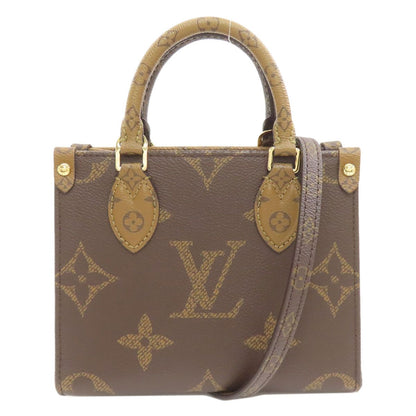 Louis Vuitton On The Go BB Handbag Monogram Reverse