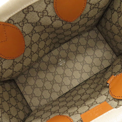 Gucci Print 2-Way Handbag Canvas — view 5