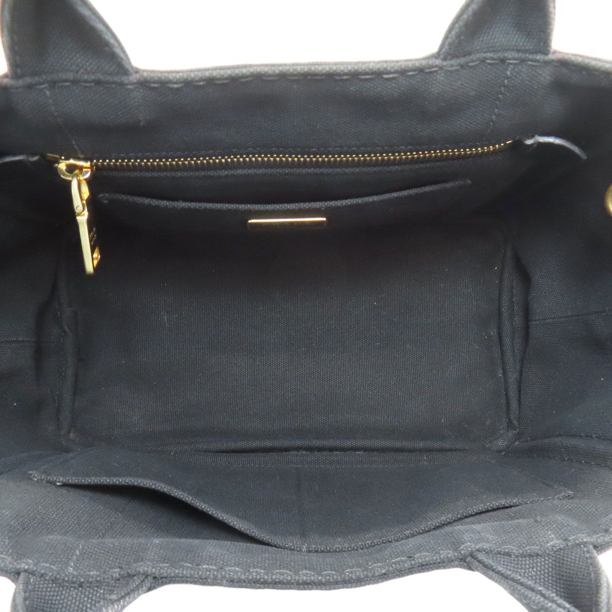 Prada Canapa 2-Way Handbag Canvas — view 5
