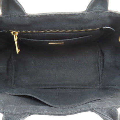 Prada Canapa 2-Way Handbag Canvas — view 5