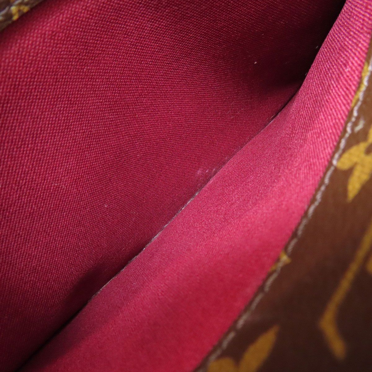 Louis Vuitton Petit Palais PM Handbag Monogram Canvas — view 9