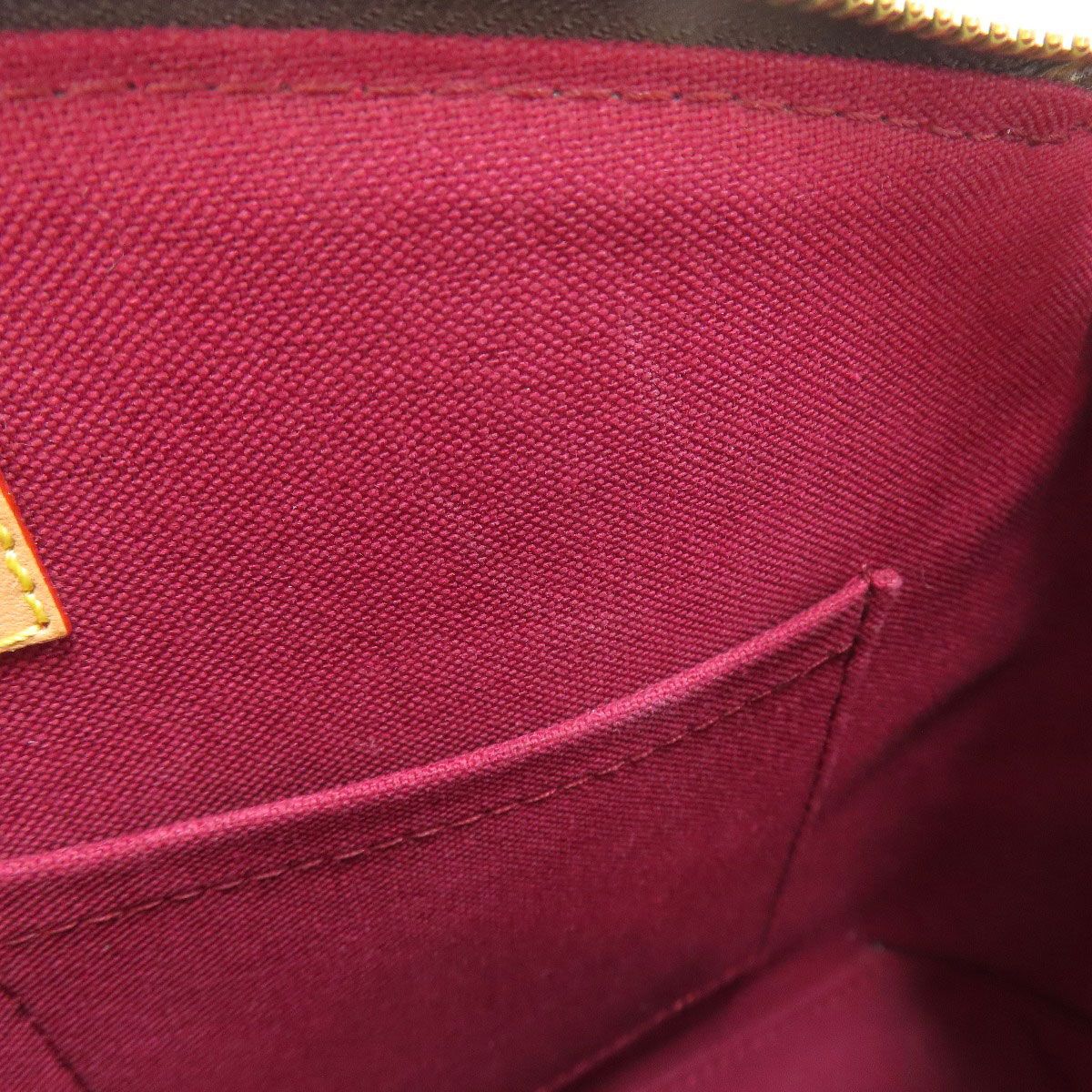 Louis Vuitton Petit Palais PM Handbag Monogram Canvas — view 8