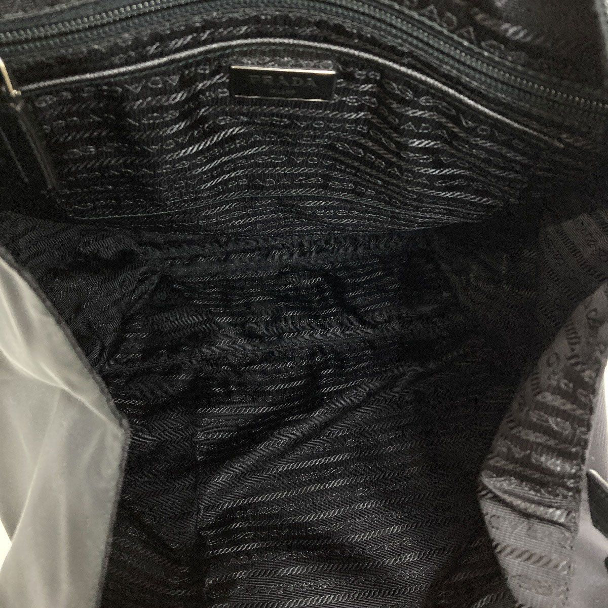 Prada Logo Tote Nylon — view 5