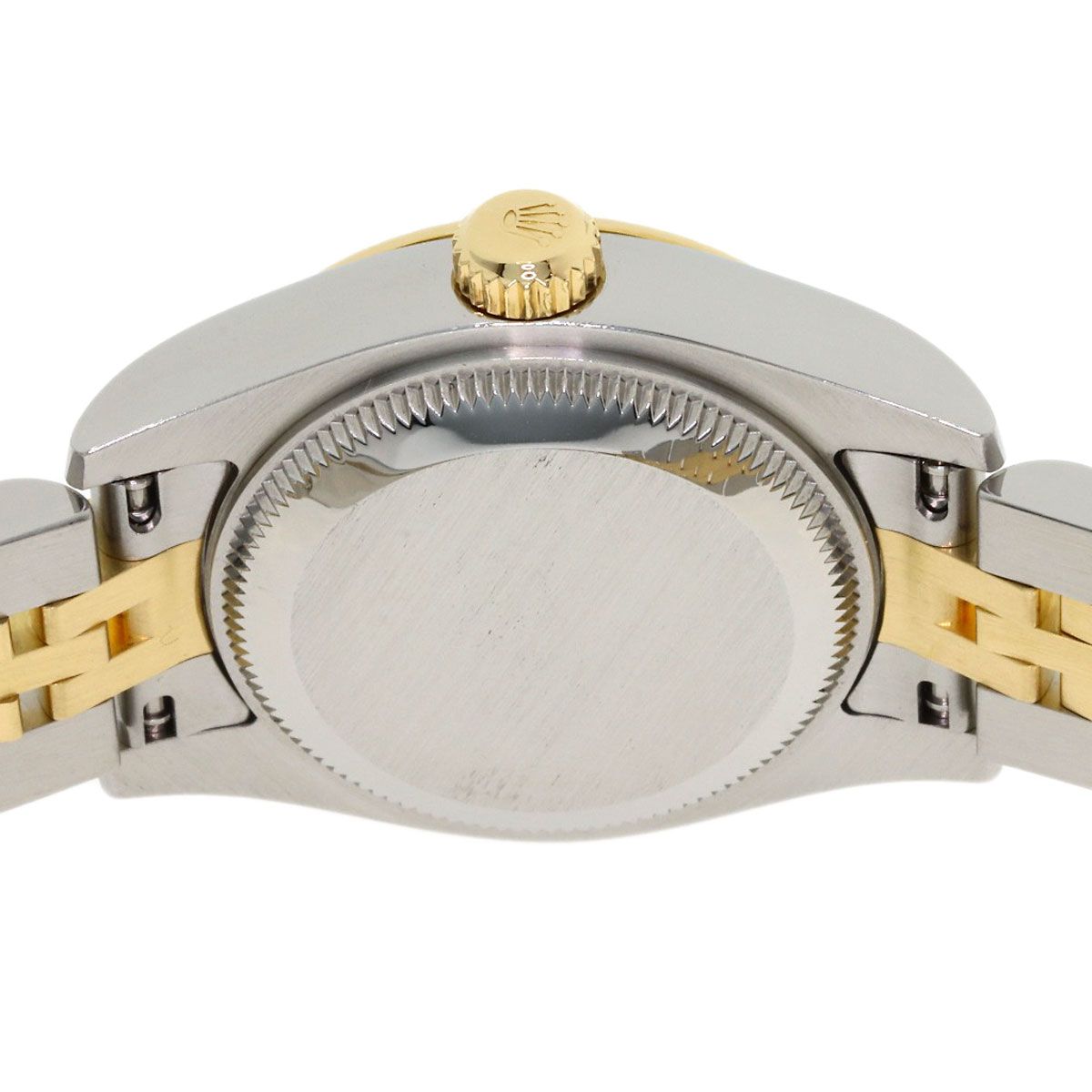 Rolex Datejust Diamond Watch SS Yellow Gold 18k — view 7