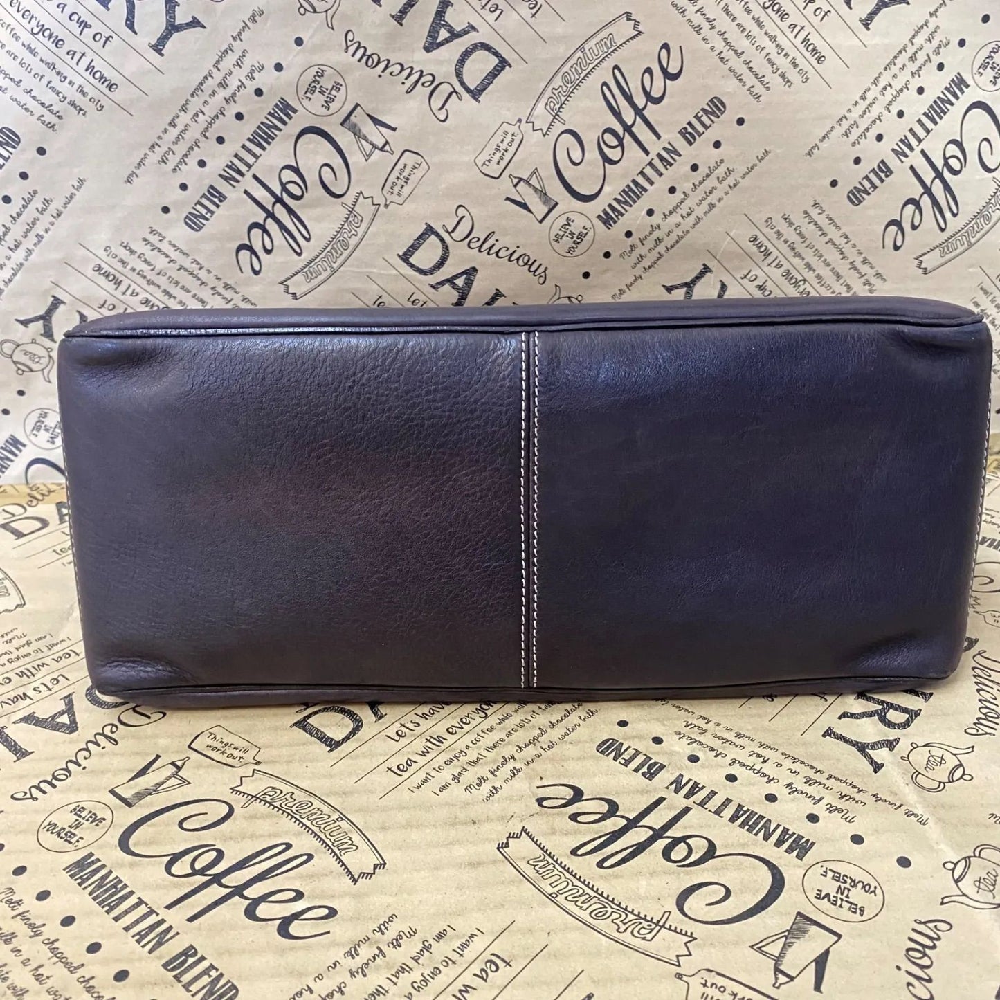 Celine Hand Tote Boogie Leather Brown — view 5