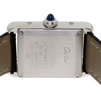 Cartier Tank Must SM Watch SS Leather — view 7