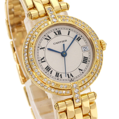 Cartier Panthère Vlc Bezel Diamond Watch 18k Yellow Gold — view 4