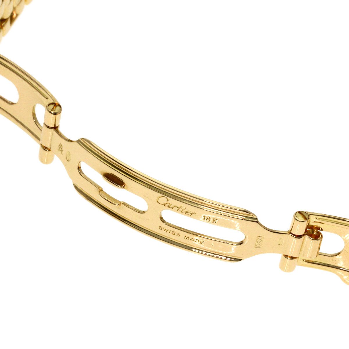 Cartier Panthère Vlc Bezel Diamond Watch 18k Yellow Gold — view 9