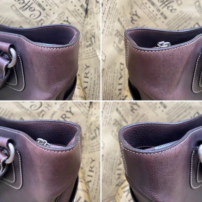 Celine Hand Tote Boogie Leather Brown — view 6