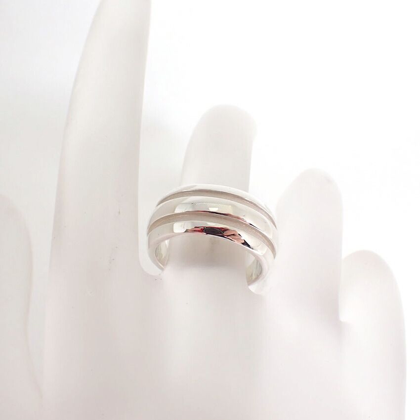 Tiffany & Co 925 Double Line Ring — view 3