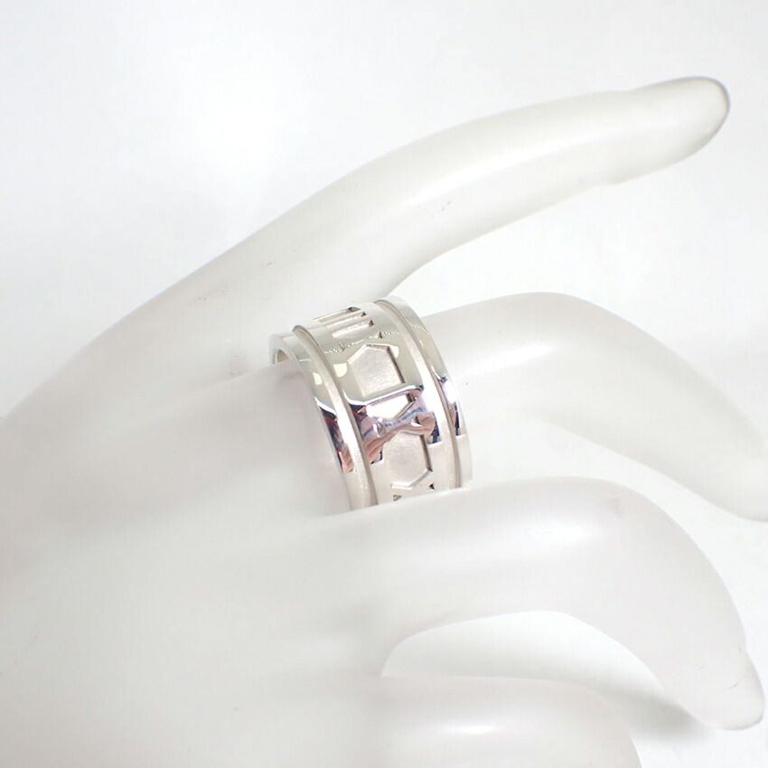 Tiffany & Co 925 Atlas Wide Ring — view 7