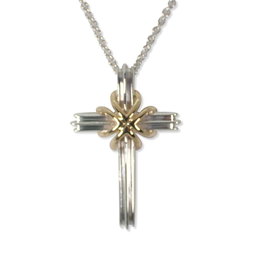 Tiffany & Co 925 750 Signature Cross Necklace