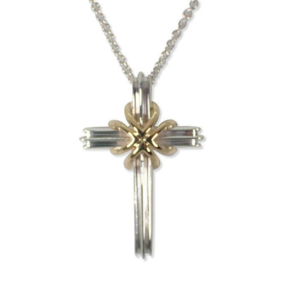Tiffany & Co 925 750 Signature Cross Necklace