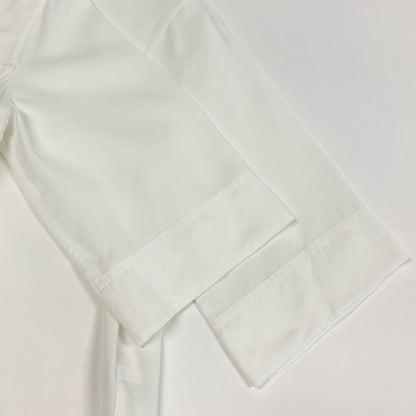 Celine Philo Phoebe Era Tunic Length Thick Blouse Half Sleeve 36 White — view 6