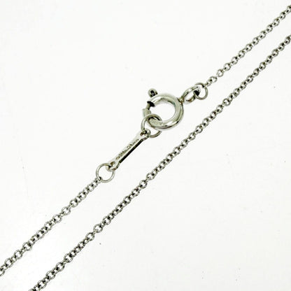 Tiffany & Co Silver Olive Leaf Necklace — view 6