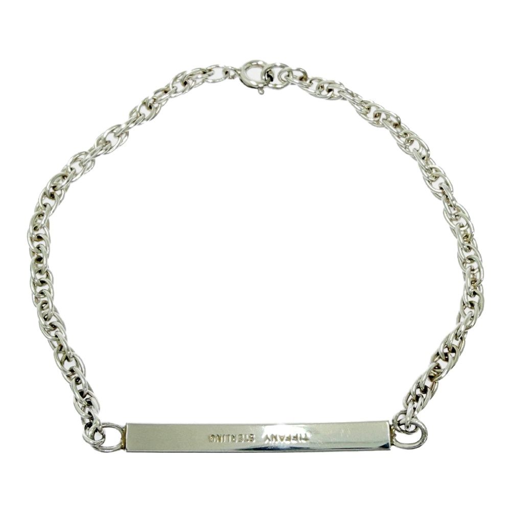 Tiffany & Co Silver ID Chain Bracelet Sterlin — view 3