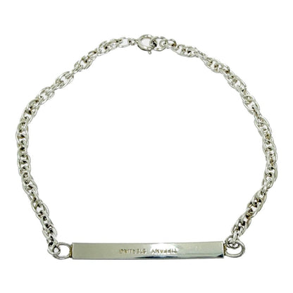 Tiffany & Co Silver ID Chain Bracelet Sterlin — view 3