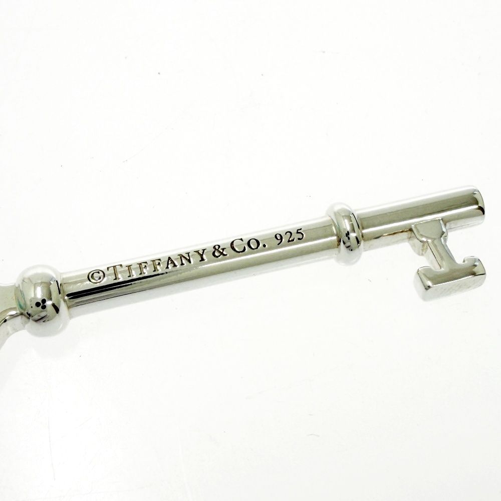 Tiffany & Co Silver Key Pendant — view 5