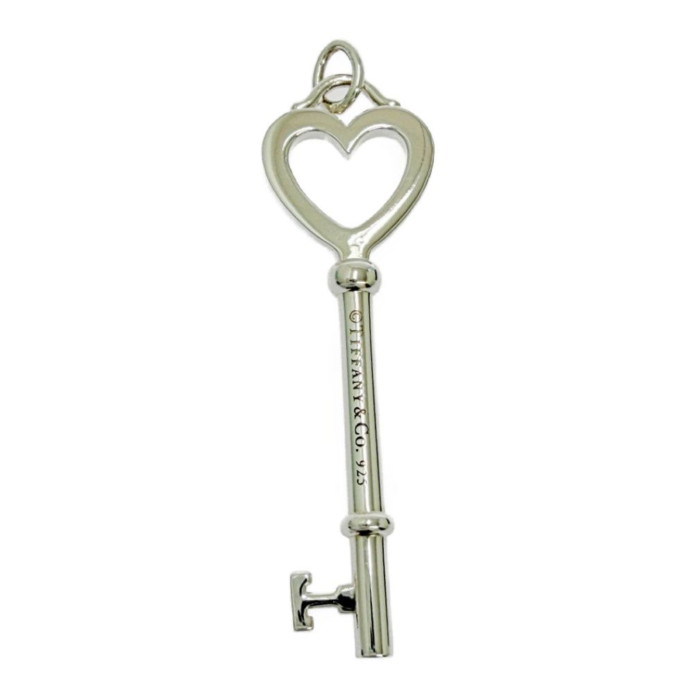 Tiffany & Co Silver Key Pendant — view 4