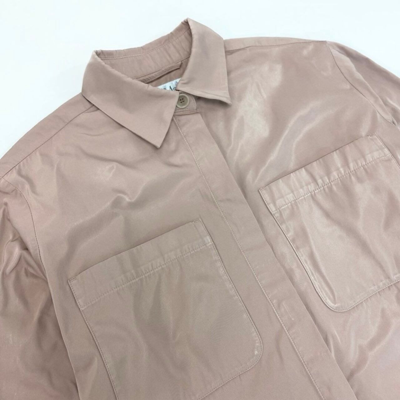 Max Mara Cropped Jacket Long Sleeve Shirt Polyester — view 4