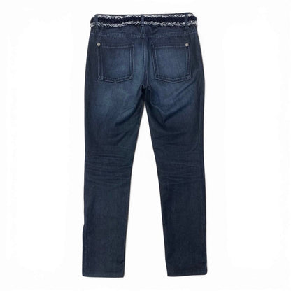 Chanel Braided Pants Navy — view 3