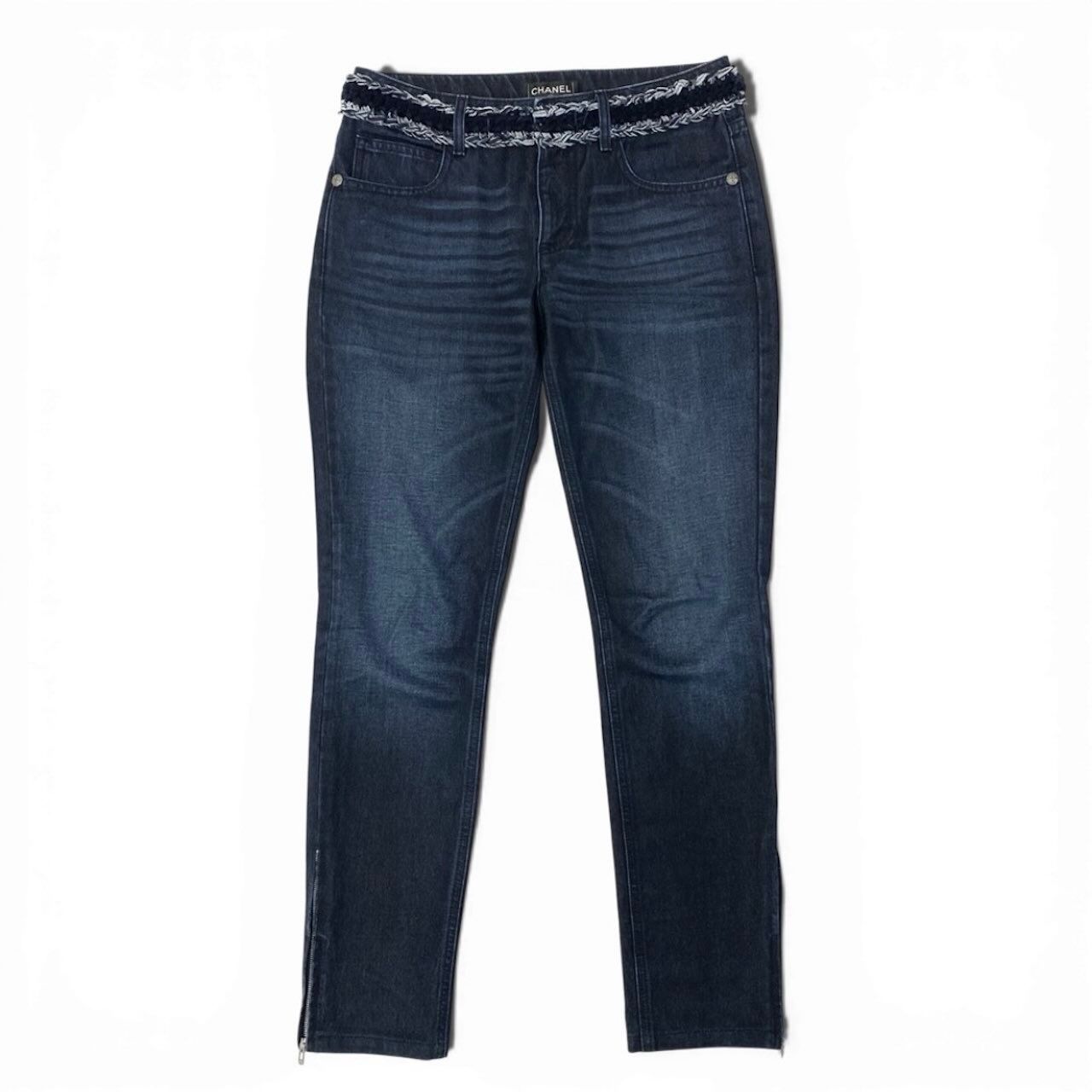 Chanel Braided Pants Navy — view 2