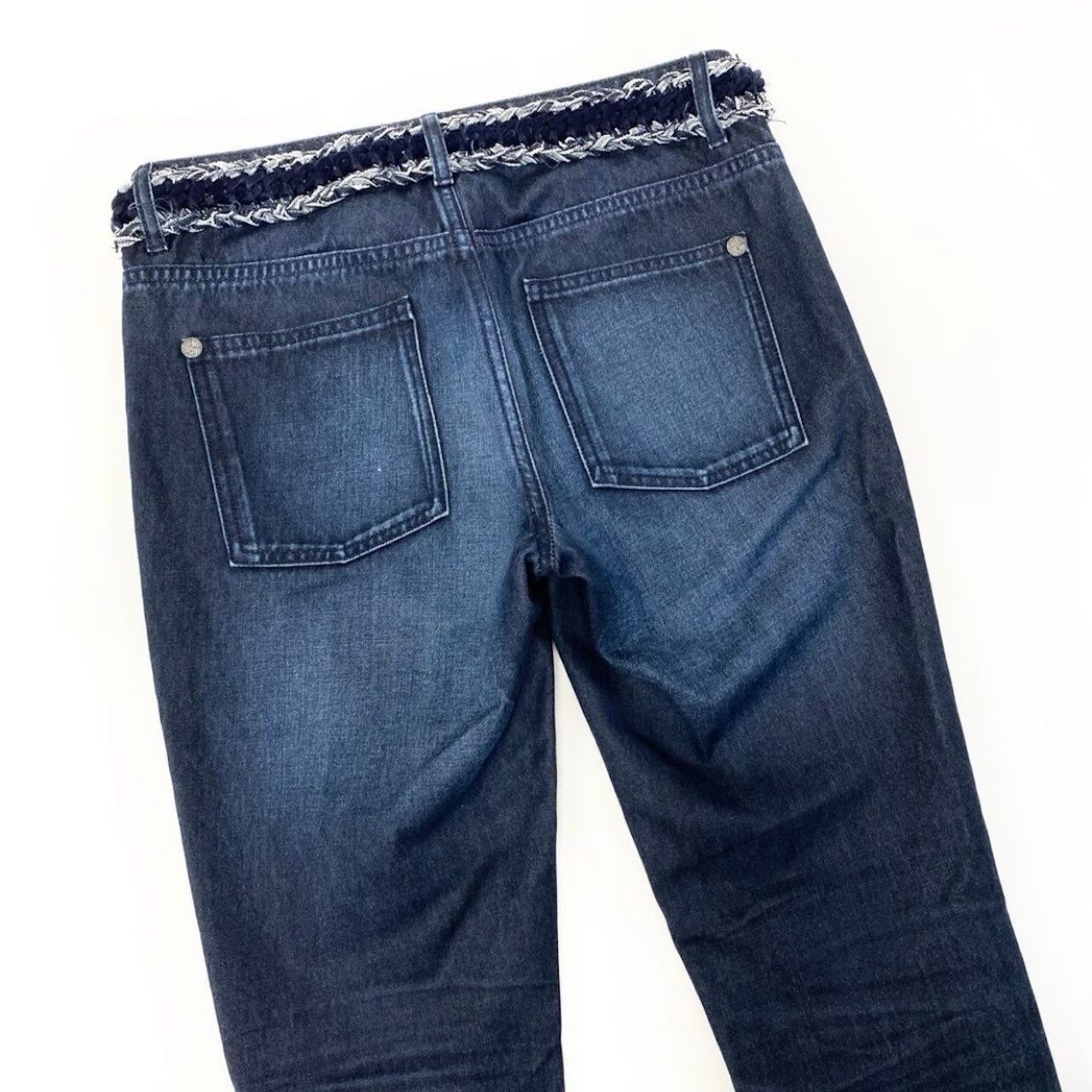 Chanel Braided Pants Navy — view 5
