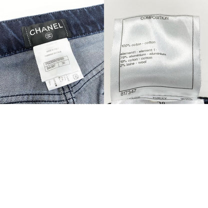 Chanel Braided Pants Navy — view 9