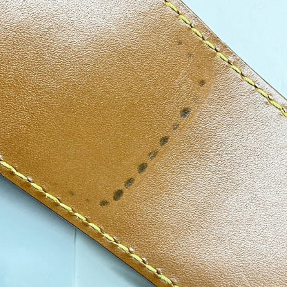 Louis Vuitton Business Bag Epi Serviette Fermoir with Key Solid Brown — view 9