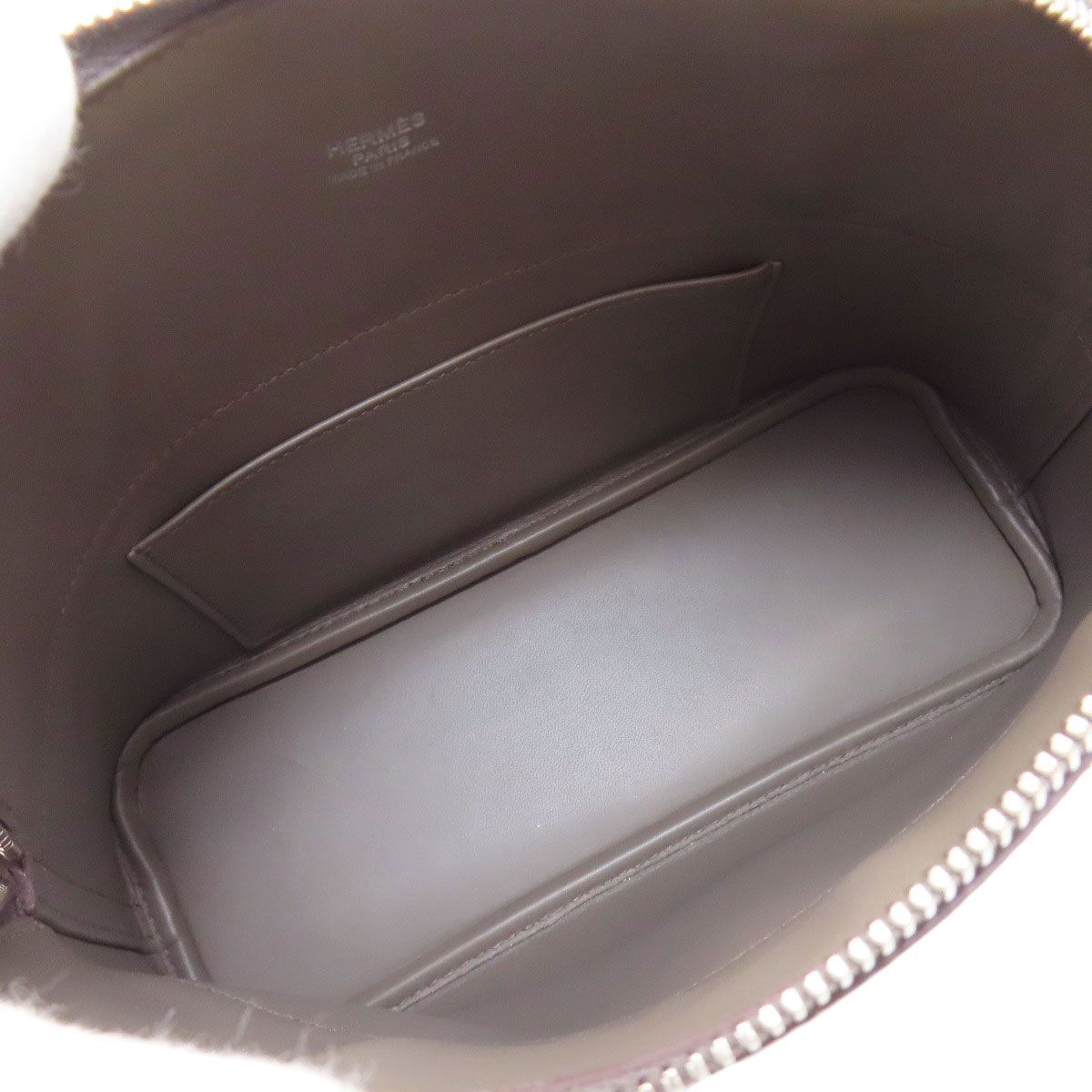 Hermes Bolide 27 Etain Silver Handbag Epsom — view 5